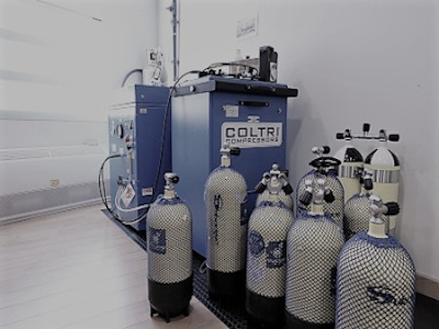 Compresor para carga de botellas